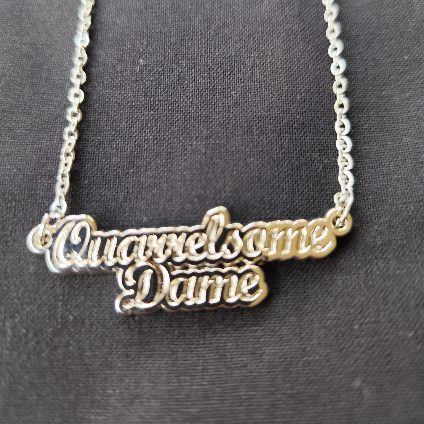 Quarrelsome Dame Necklace