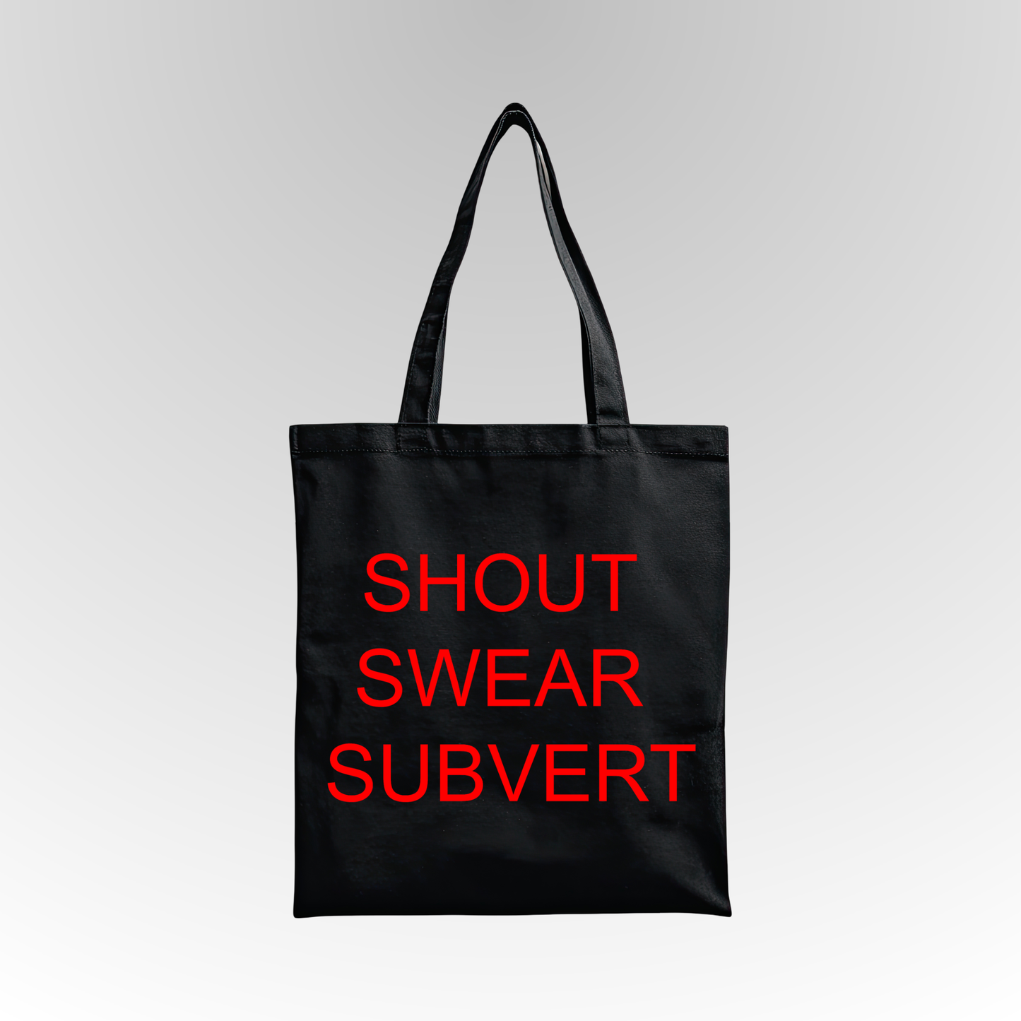 Shout Swear Subvert Tote Bag
