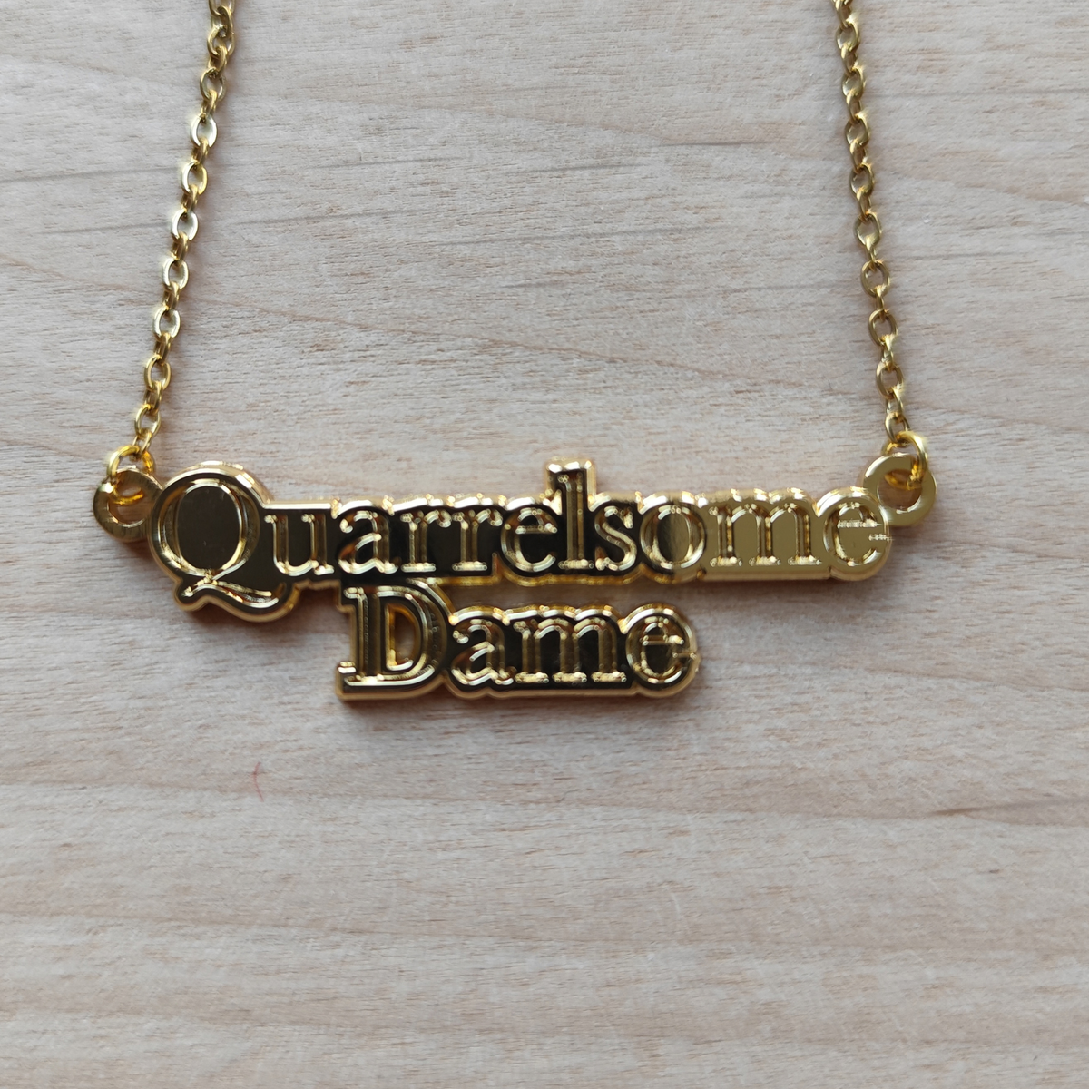 Quarrelsome Dame Necklace