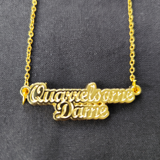 Quarrelsome Dame Necklace